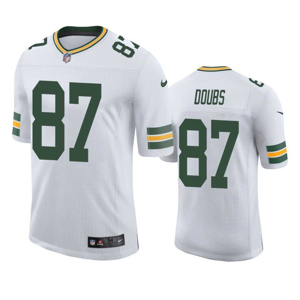 Nike Men & Women & Youth Packers #87 Romeo Doubs White Stitched NFL Vapor Untouchable Limited Jersey,We sell and wholesale Nike Men & Women & Youth Packers #87 Romeo Doubs White Stitched NFL Vapor Untouchable Limited Jersey on line form chian!